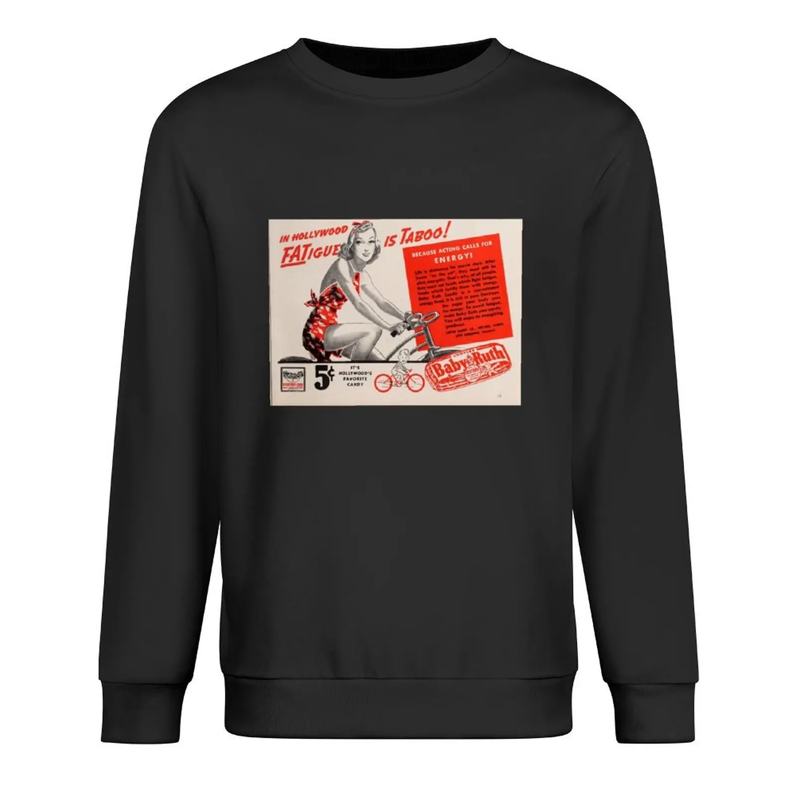 Baby Ruth vintage poster Pullover men's clothes tracksuit men aesthetic clothing autumn clothes oversize sweatshirts
Baby Ruth vintage poster Pullover men's clothes tracksuit men aesthetic clothing autumn clothes oversize sweatshirts