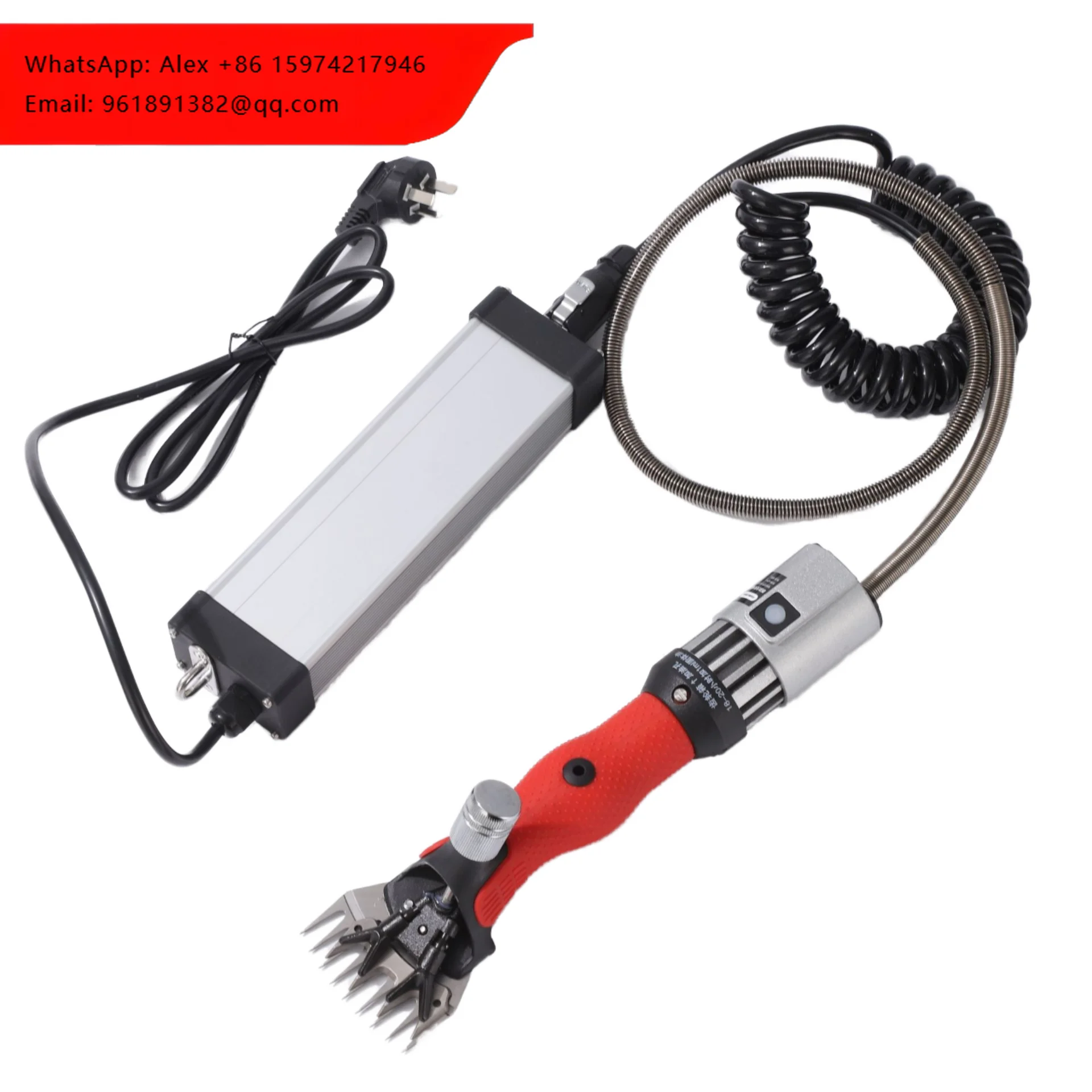 High Power Electric Sheep Shearing Machine Low Voltage Farm Animal Hair Shears 1 Year Warranty New Condition Metal Product
High Power Electric Sheep Shearing Machine Low Voltage Farm Animal Hair Shears 1 Year Warranty New Condition Metal Product