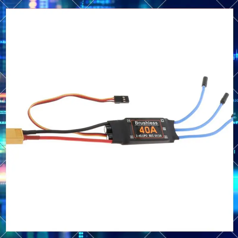 2X40A Бесщеточный разъем ESC XT60 Прочные компоненты радиоуправляемых игрушек Аксессуары Контроллер скорости Двигатель FPV Квадрокоптер Вертолет-AA02
2X40A Бесщеточный разъем ESC XT60 Прочные компоненты радиоуправляемых игрушек Аксессуары Контроллер скорости Двигатель FPV Квадрокоптер Вертолет-AA02