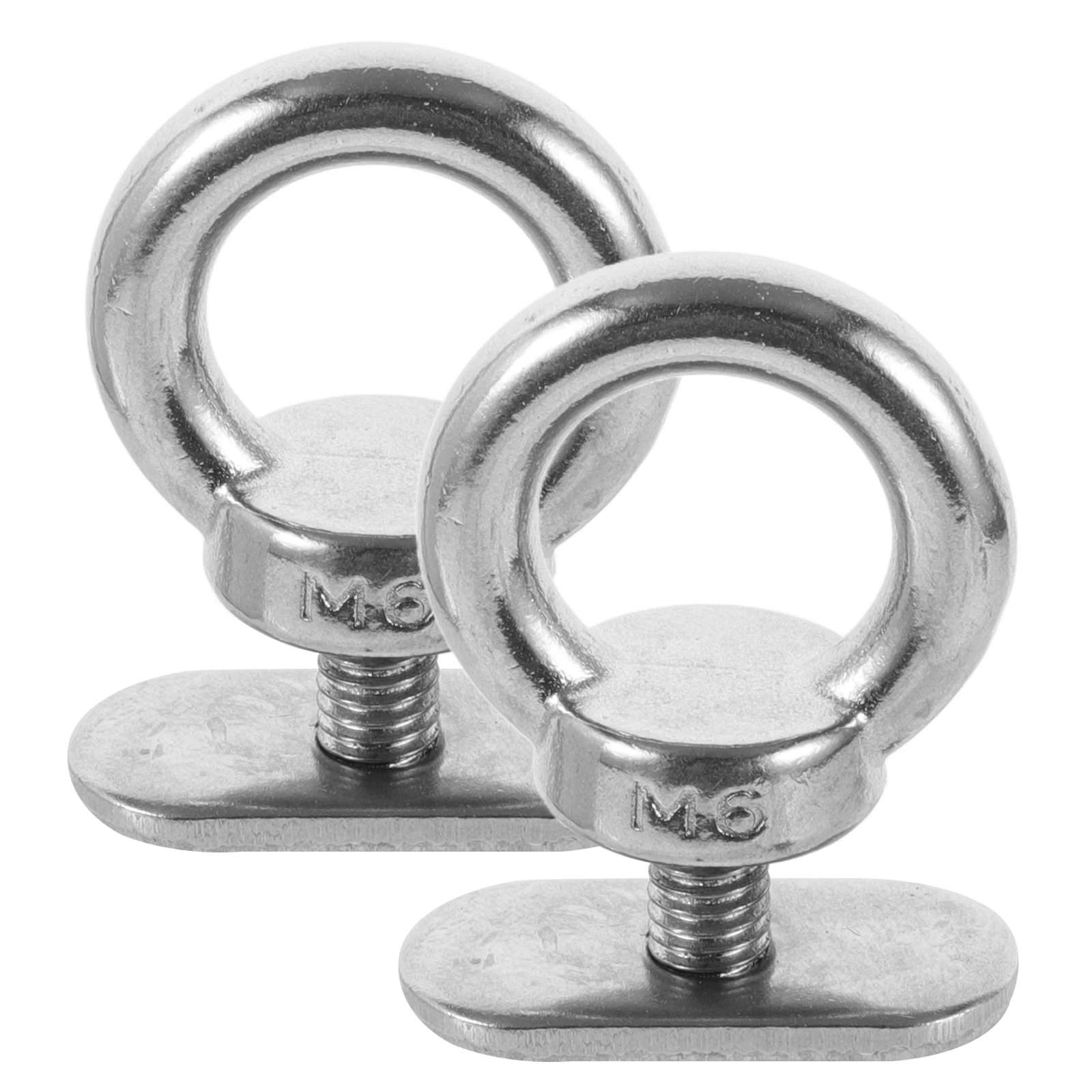 2pcs Stainless Steel Slide Rail Hoisting Ring Eye Hook Bolt Kayak Track Mount Tie Downs Hardware Boat Deck Fishing Accessories
2pcs Stainless Steel Slide Rail Hoisting Ring Eye Hook Bolt Kayak Track Mount Tie Downs Hardware Boat Deck Fishing Accessories