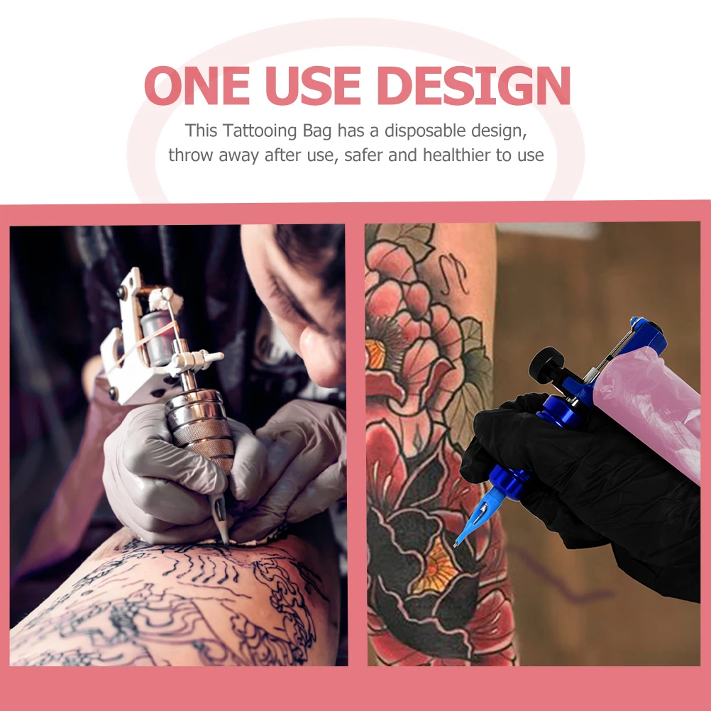 100 Pcs Plastic Tattoo Bag Dust Proof Pink Pvc Clip Cord Covers Disposable Tattoos Hook Bags For Machine Accessories
100 Pcs Plastic Tattoo Bag Dust Proof Pink Pvc Clip Cord Covers Disposable Tattoos Hook Bags For Machine Accessories