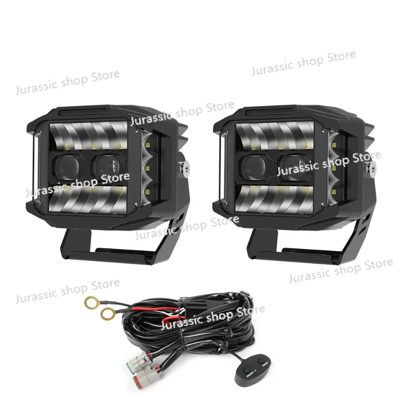 Off-road Vehicle Accessories Are Suitable for Mustang Truck Auxiliary Side Shooter Spotlights 4X4 Kits and DT Wiring Harnesses
Off-road Vehicle Accessories Are Suitable for Mustang Truck Auxiliary Side Shooter Spotlights 4X4 Kits and DT Wiring Harnesses