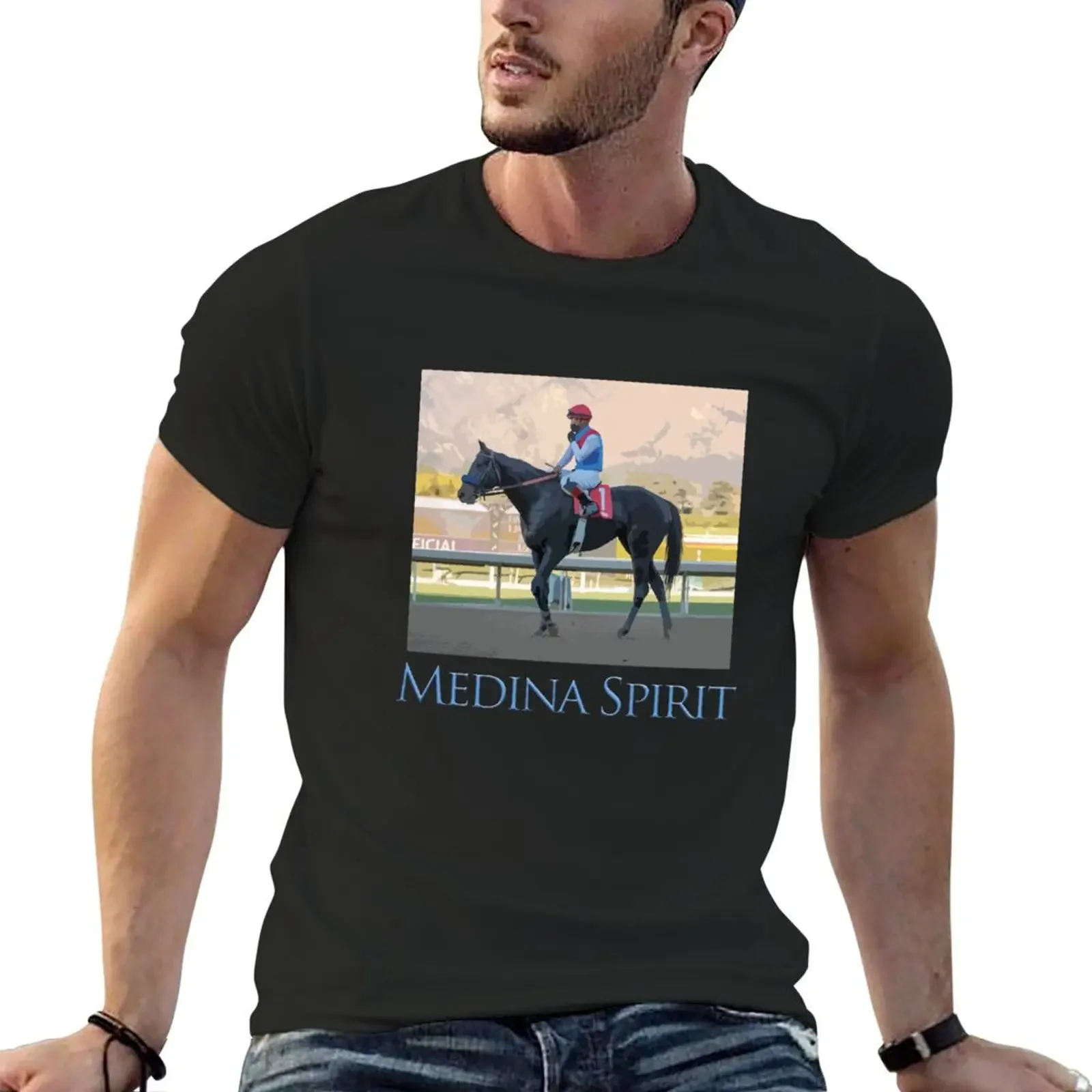 Medina Spirit - Classic Horseracing T-Shirt custom t shirt quick drying mens t shirts pack
Medina Spirit - Classic Horseracing T-Shirt custom t shirt quick drying mens t shirts pack