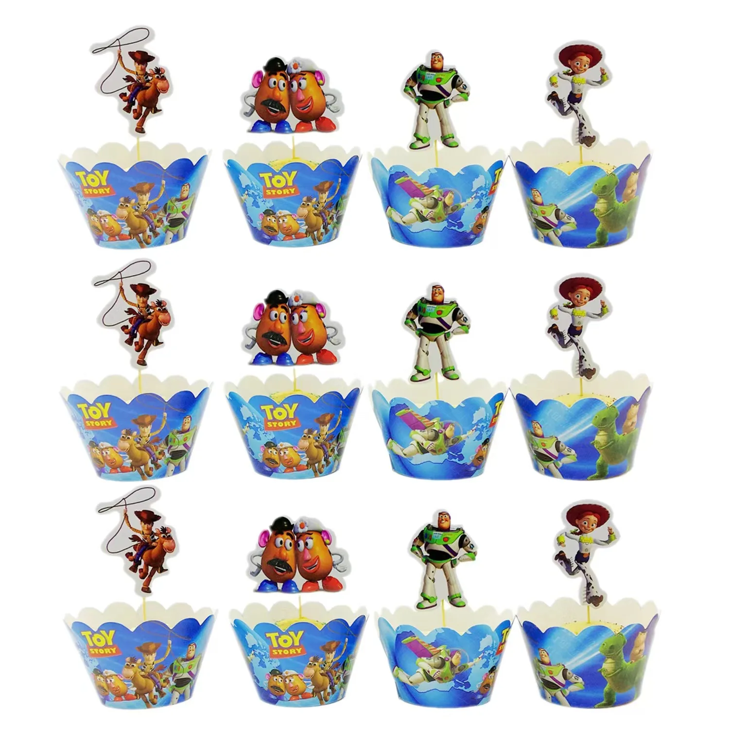 Disney Cartoon Toy Story Theme Cartoon Childrens Birthday Party Supplies Paper Plate Paper Napkins Table Cloth Disposable
Disney Cartoon Toy Story Theme Cartoon Childrens Birthday Party Supplies Paper Plate Paper Napkins Table Cloth Disposable