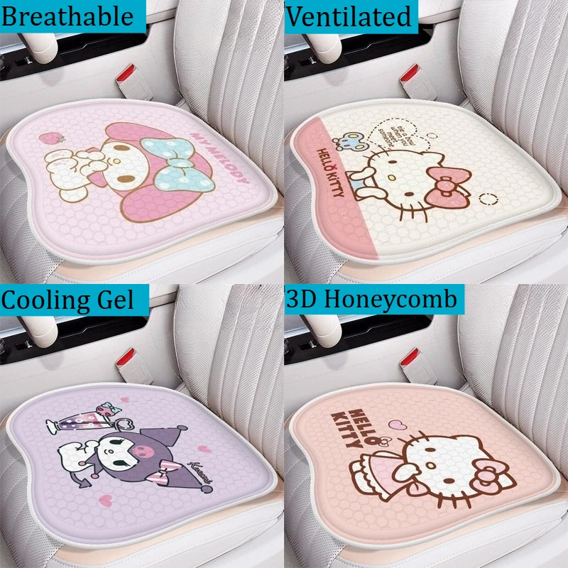 Hello Kitty Car Accessories Seat Cushion Car Seat Covers Breathable Honeycomb Gel Cooling Car Seat Pad for Office for Driving
Hello Kitty Car Accessories Seat Cushion Car Seat Covers Breathable Honeycomb Gel Cooling Car Seat Pad for Office for Driving