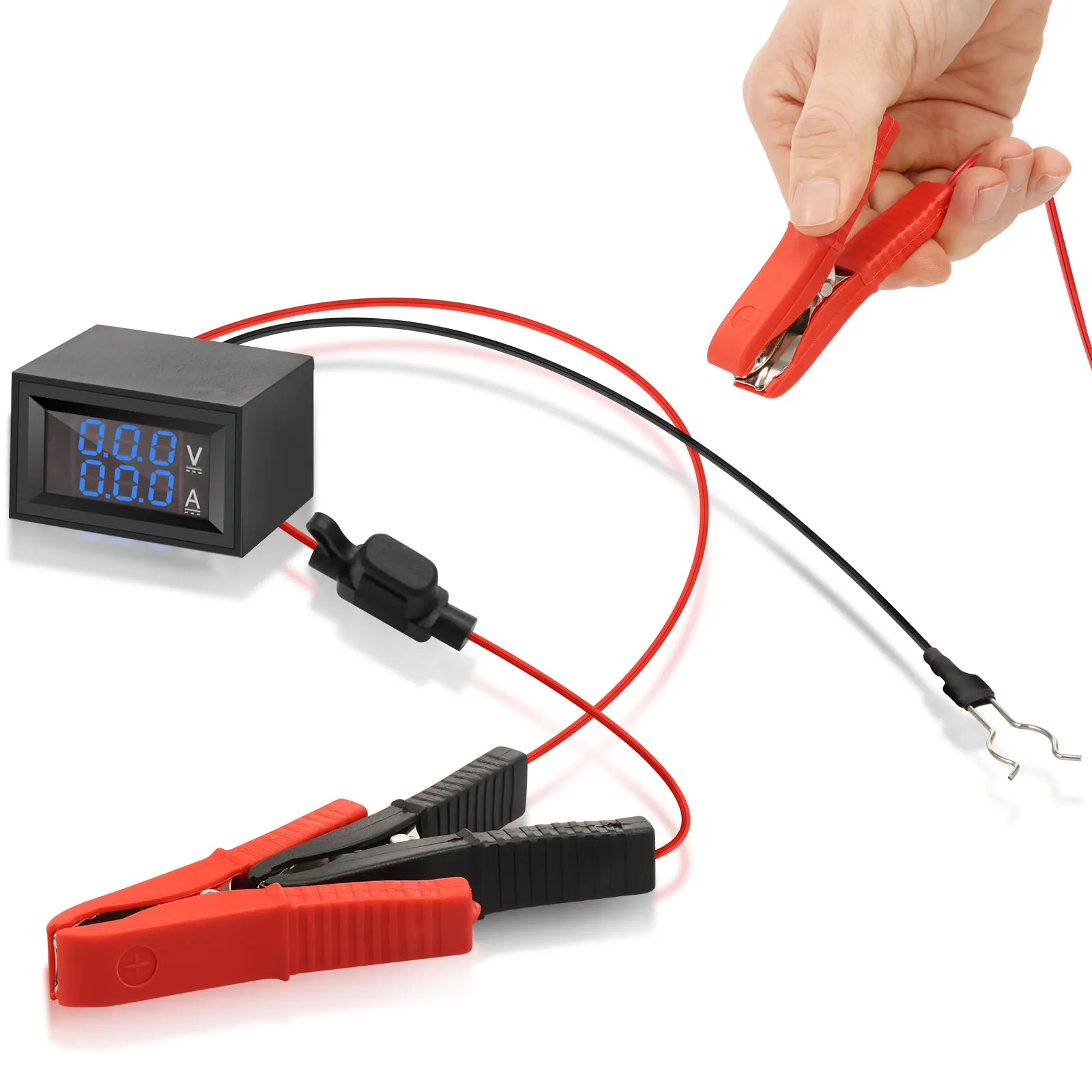Automotive Battery Drain Tester Digital Parasitic Drain Detector Car Draw Test Tool and Leakage Detector for Truck RV ATV Boat
Automotive Battery Drain Tester Digital Parasitic Drain Detector Car Draw Test Tool and Leakage Detector for Truck RV ATV Boat