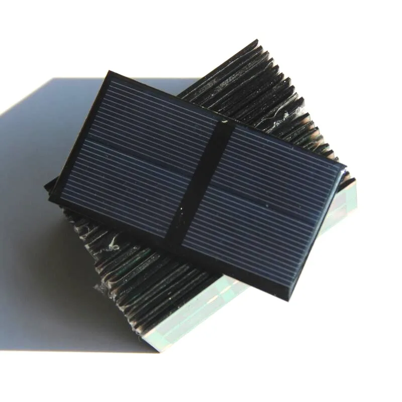 Factory 0.5W 1V 80*45MM Small Size Solar Cells Mini Solar Panel for DIY Toys Led Light 3.7V-5V Battery Charging
Factory 0.5W 1V 80*45MM Small Size Solar Cells Mini Solar Panel for DIY Toys Led Light 3.7V-5V Battery Charging