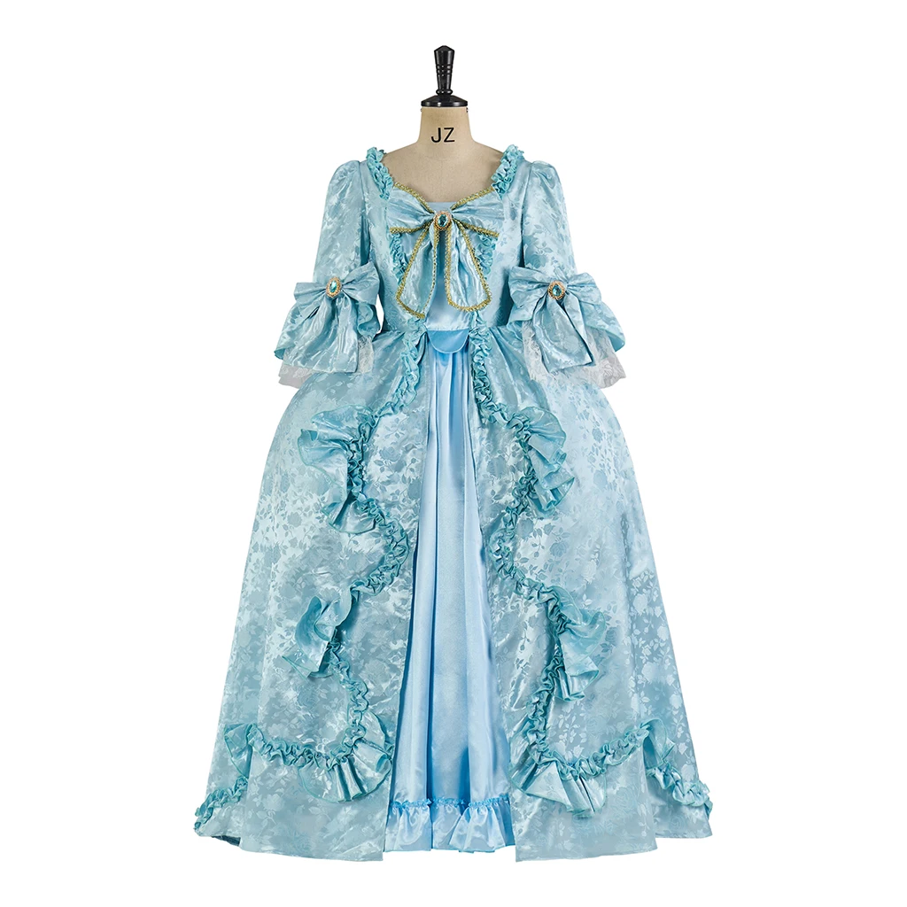 1770s Women's Rococo Marie Antoinette Ball Gown Dress Robe a La Francaise Gorgeous Royal Court Sack Back Dress
1770s Women's Rococo Marie Antoinette Ball Gown Dress Robe a La Francaise Gorgeous Royal Court Sack Back Dress