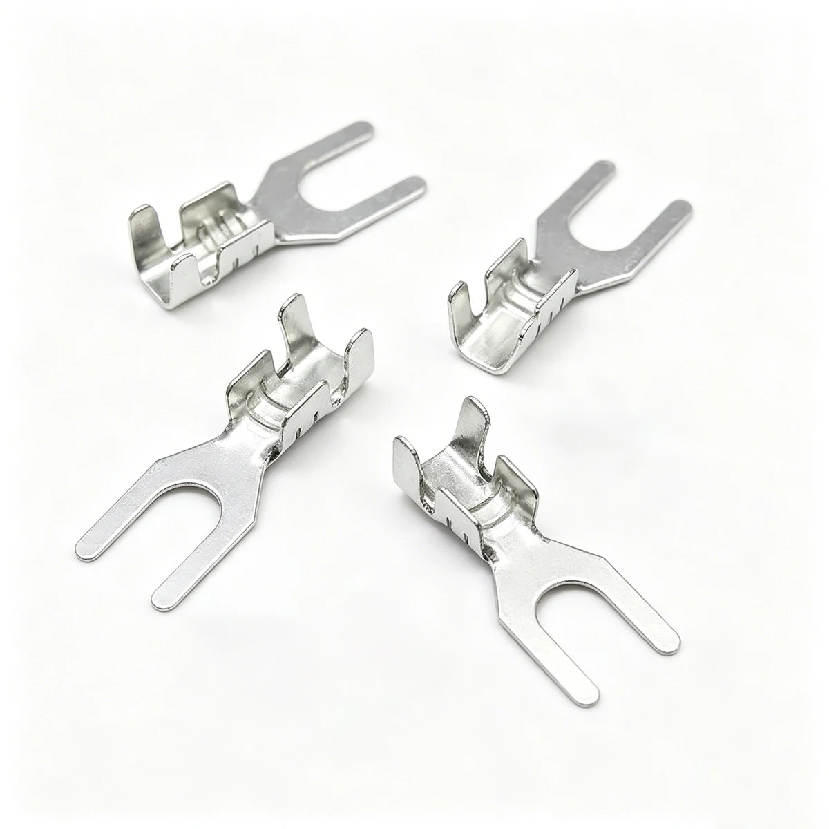 UT4.2 Fork Crimp Terminals Electrical Wire Connectors Silver Plated U Type Lug Cable Connector Electrical Wiring Terminal Lugs
UT4.2 Fork Crimp Terminals Electrical Wire Connectors Silver Plated U Type Lug Cable Connector Electrical Wiring Terminal Lugs