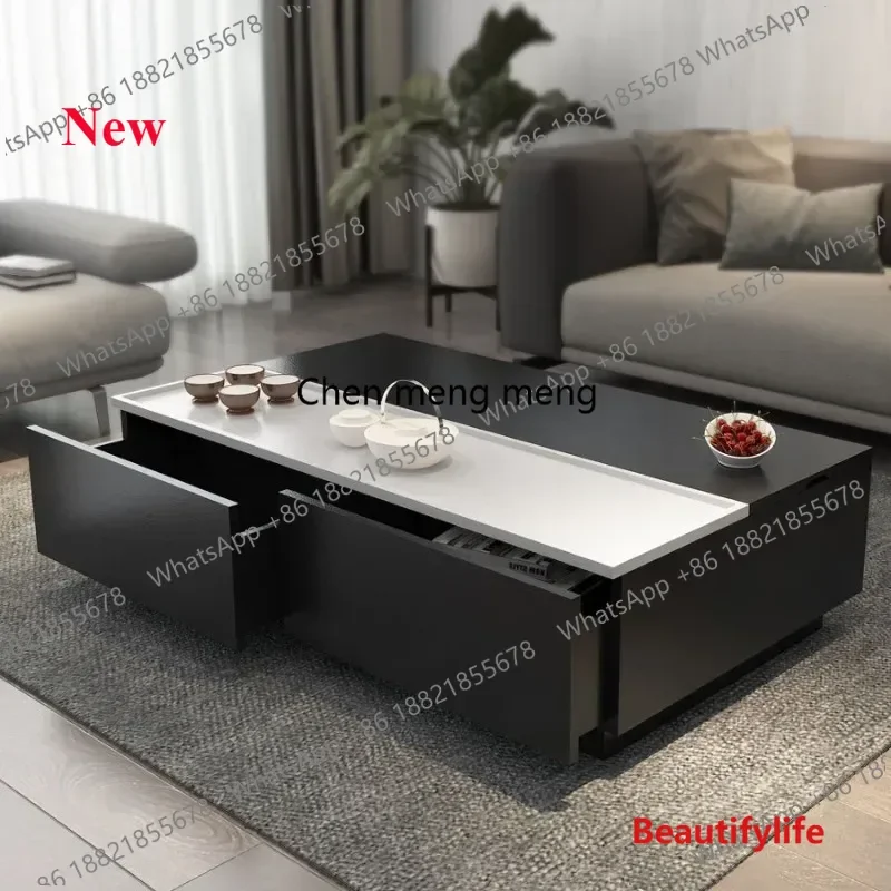 Журнальный столик A55 в современном минималистичном стиле, роскошный квадратный комбинированный столик для чая с ящиками для хранения, деревянная мебель премиум-класса
Журнальный столик A55 в современном минималистичном стиле, роскошный квадратный комбинированный столик для чая с ящиками для хранения, деревянная мебель премиум-класса