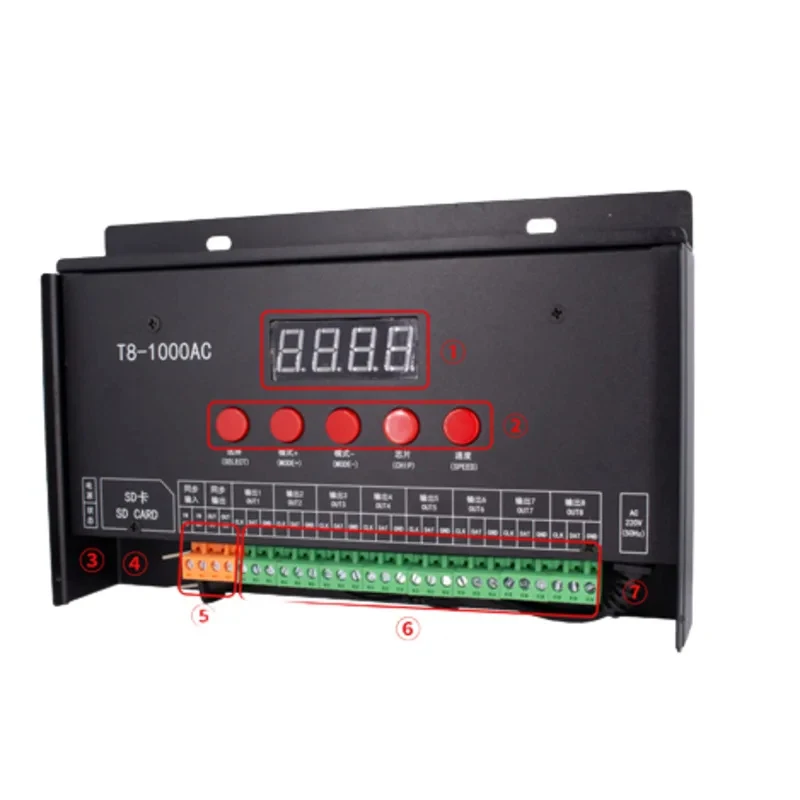 Control Programmle Channel Output Synchronous Card Light Emitting Diode Pixel
Control Programmle Channel Output Synchronous Card Light Emitting Diode Pixel