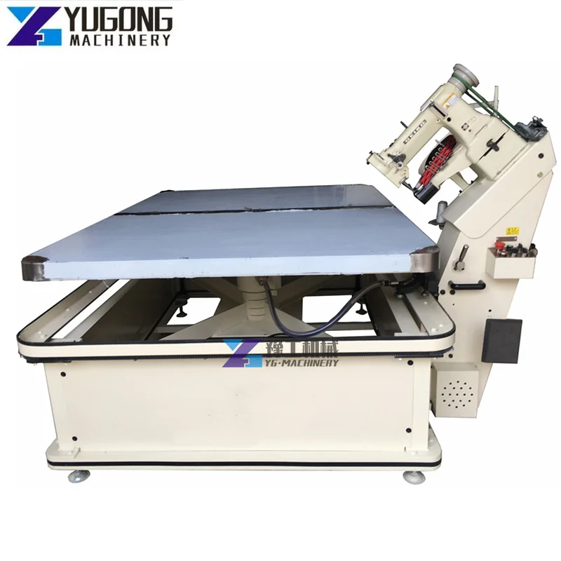 Cylinder Bed Heavy Duty Triple Feed Mattress Edge Wrapping Sewing Machine Mattress Tape Edge Machine Mattress Machine
Cylinder Bed Heavy Duty Triple Feed Mattress Edge Wrapping Sewing Machine Mattress Tape Edge Machine Mattress Machine