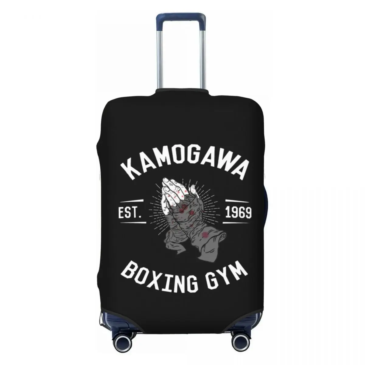Custom Kamogawa Boxing Gym Praying Hands Luggage Cover Protector Cute Travel Suitcase Protective Cover for 18-32 Inch
Custom Kamogawa Boxing Gym Praying Hands Luggage Cover Protector Cute Travel Suitcase Protective Cover for 18-32 Inch