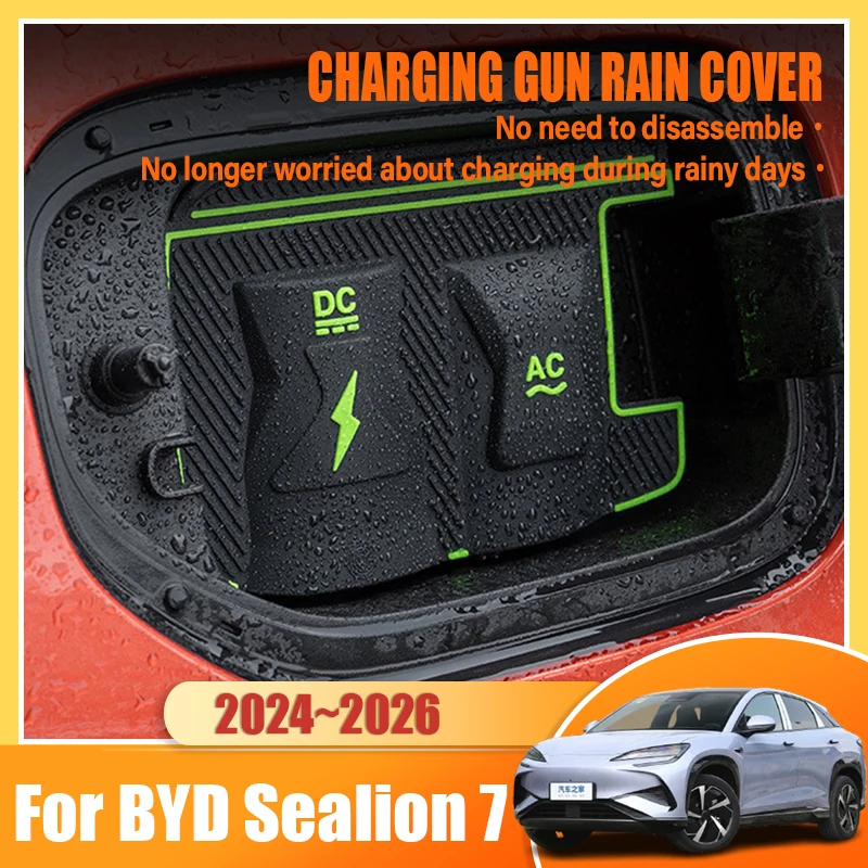 For BYD Sealion 7 2026 Accessories 2024 2025 New Energy Car Charg Rain Cover Auto Parts Charging Gun Waterproof Protective Cases
For BYD Sealion 7 2026 Accessories 2024 2025 New Energy Car Charg Rain Cover Auto Parts Charging Gun Waterproof Protective Cases