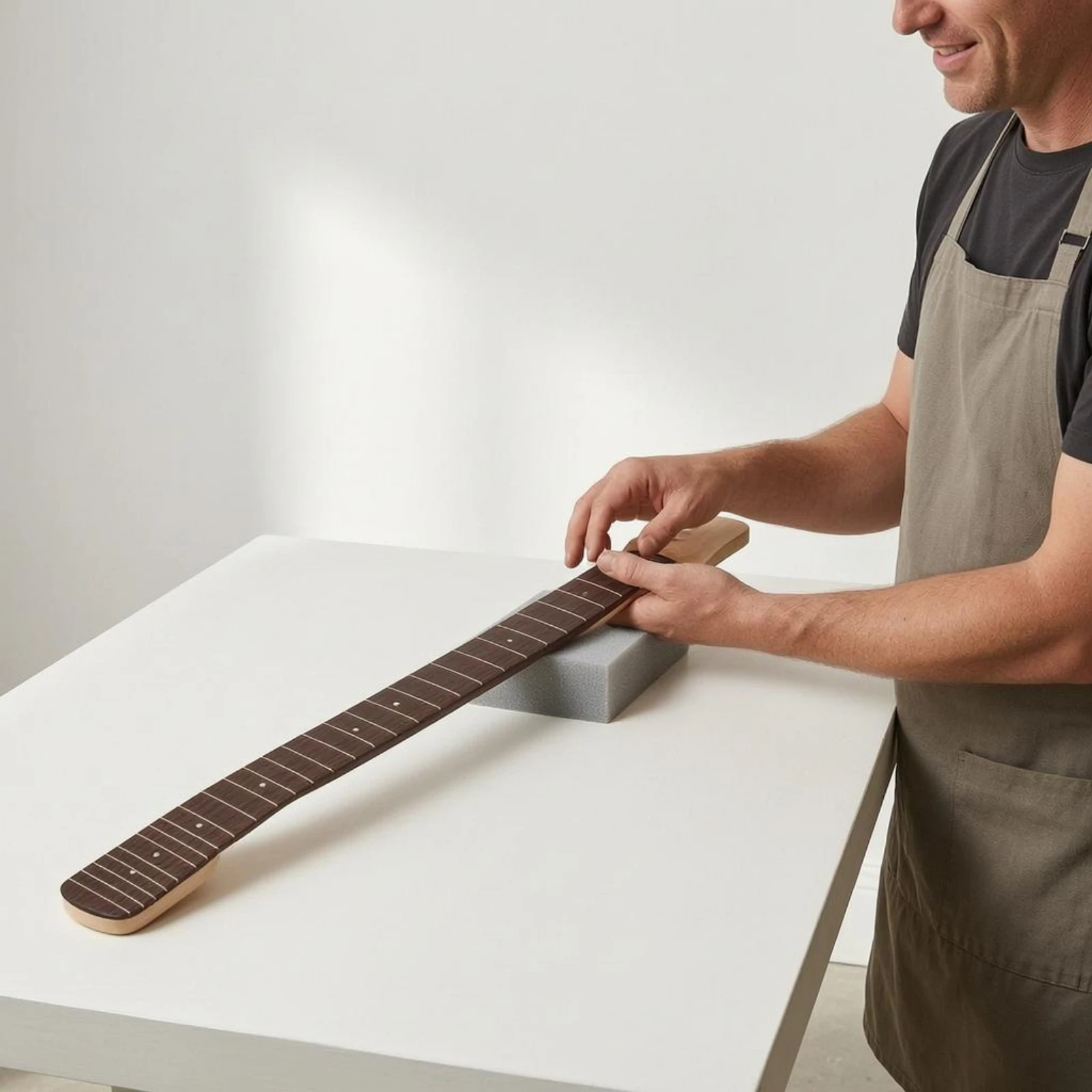 22-Fret Electric Guitar Neck Stable Construction Musical Instrument Part
22-Fret Electric Guitar Neck Stable Construction Musical Instrument Part