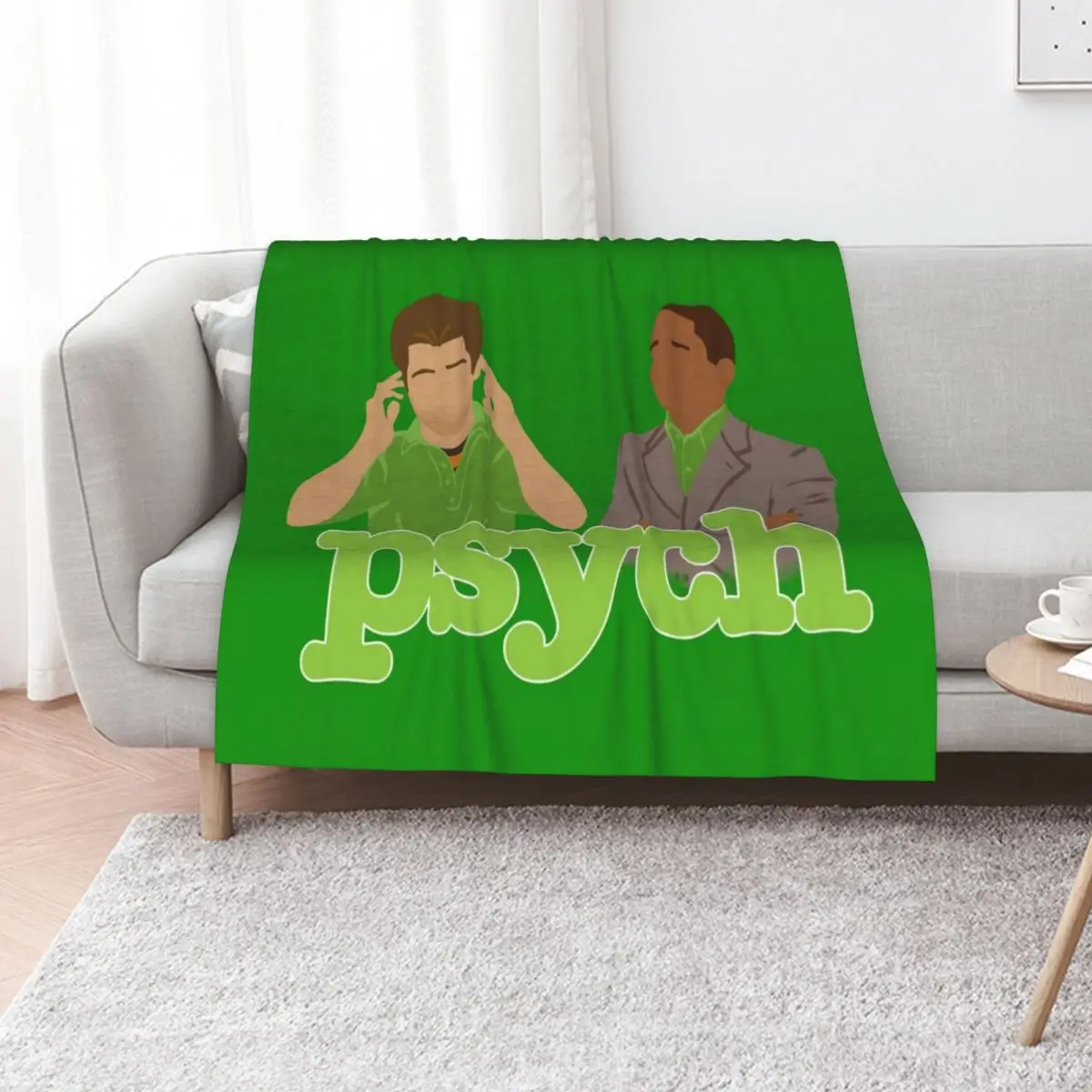 PSYCH Throw Blanket Soft Big Heavy Luxury Designer Camping Blankets
PSYCH Throw Blanket Soft Big Heavy Luxury Designer Camping Blankets