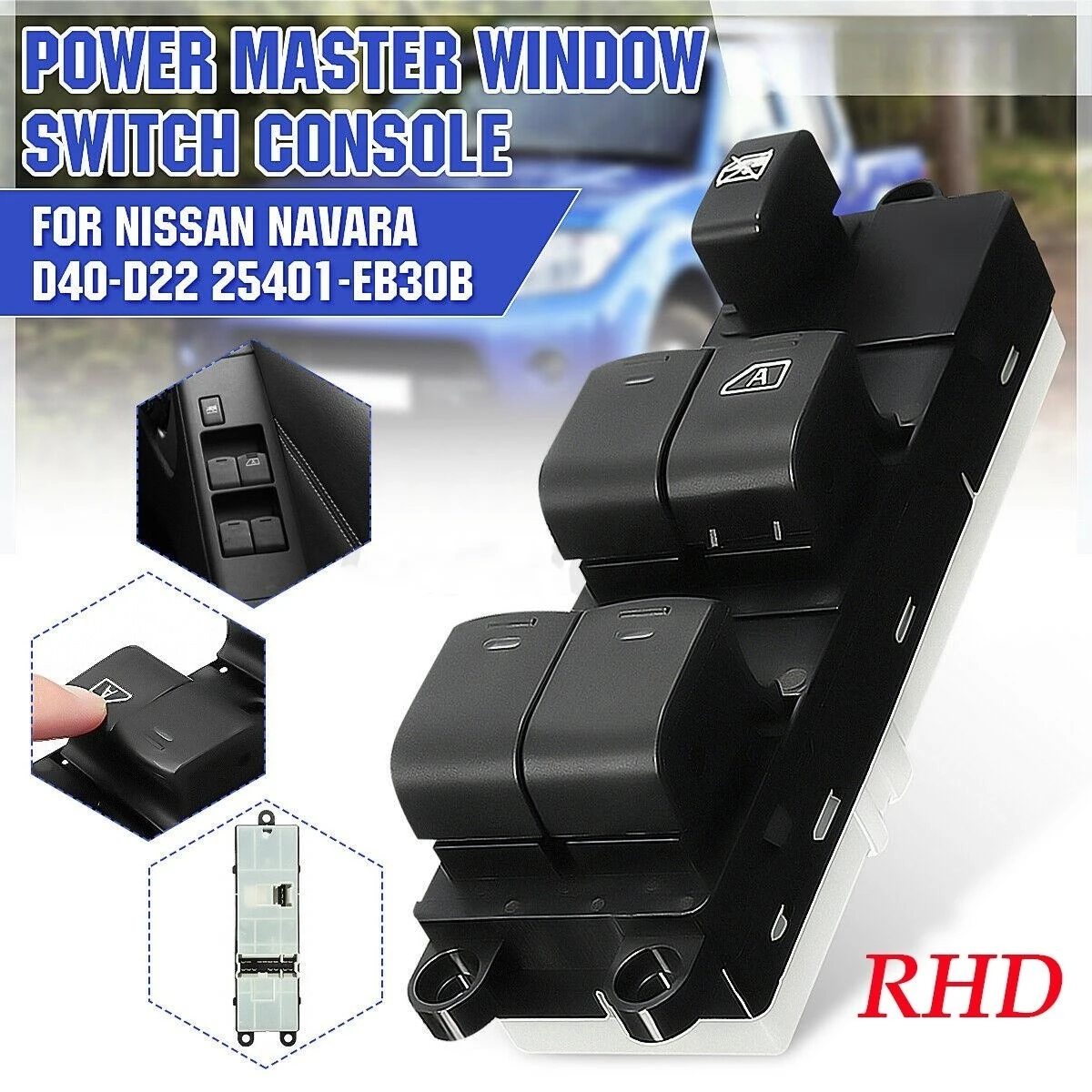 Новый переключатель окна питания 25401-EB30B, правый Привод для Nissan Navara D40 Qashqai Pathfinder 2004-2016 25401EB30B
Новый переключатель окна питания 25401-EB30B, правый Привод для Nissan Navara D40 Qashqai Pathfinder 2004-2016 25401EB30B