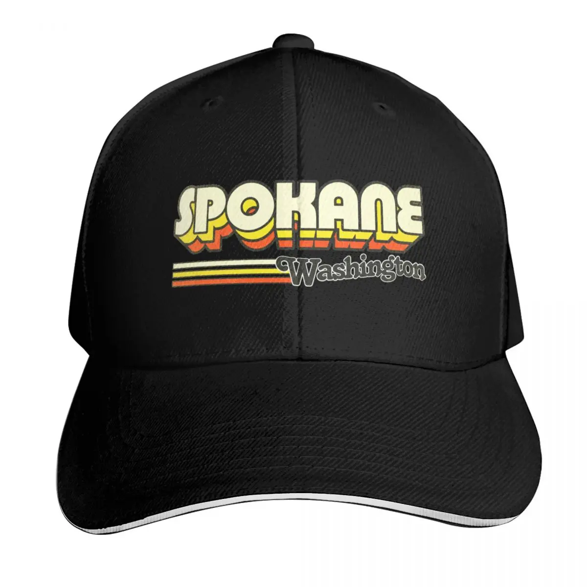Spokane, WA City Stripes Baseball Cap derby hat funny hat Sun Cap tea Hat Mens Hats Women's
Spokane, WA City Stripes Baseball Cap derby hat funny hat Sun Cap tea Hat Mens Hats Women's