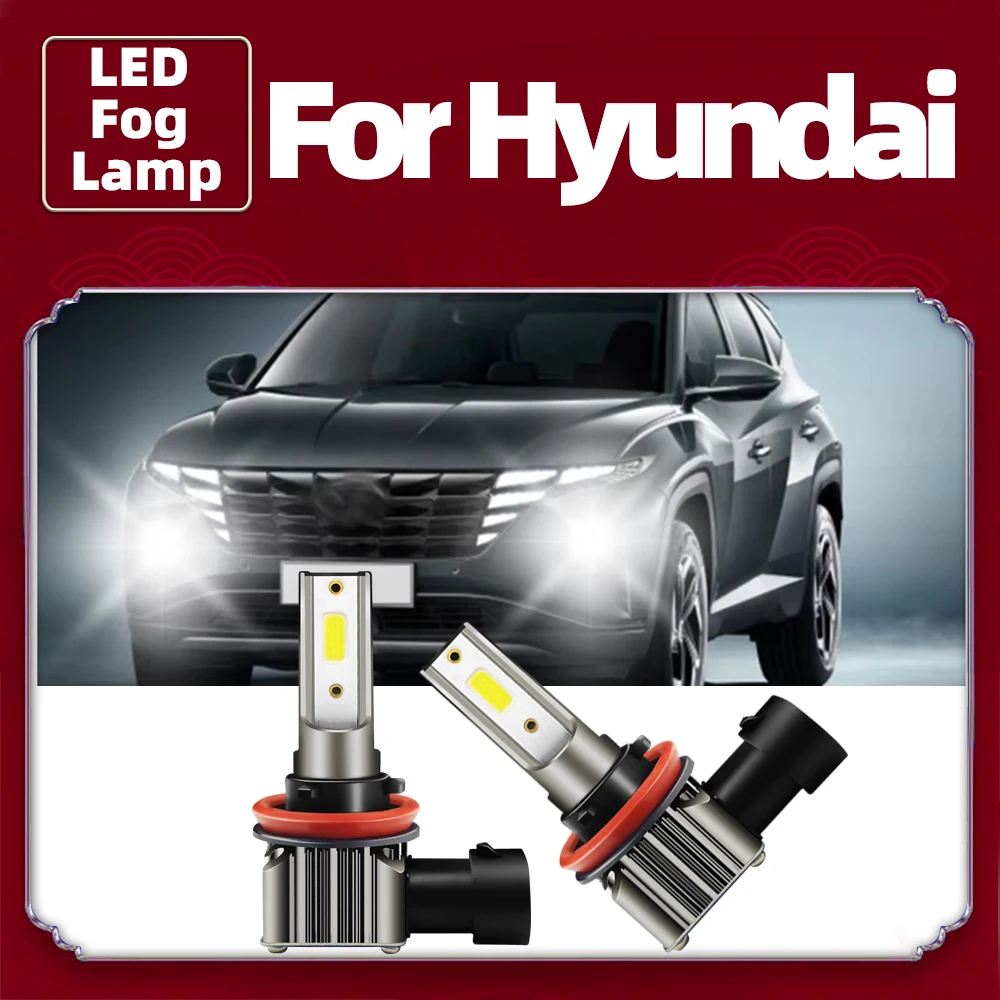 2pcs LED Fog Lights Bulb Lamps H11 H8 For Hyundai Creta Genesis i20 i30 i40 ix35 Kona Santa Fe Sonata Tucson 2015-2018 Grandeur
2pcs LED Fog Lights Bulb Lamps H11 H8 For Hyundai Creta Genesis i20 i30 i40 ix35 Kona Santa Fe Sonata Tucson 2015-2018 Grandeur