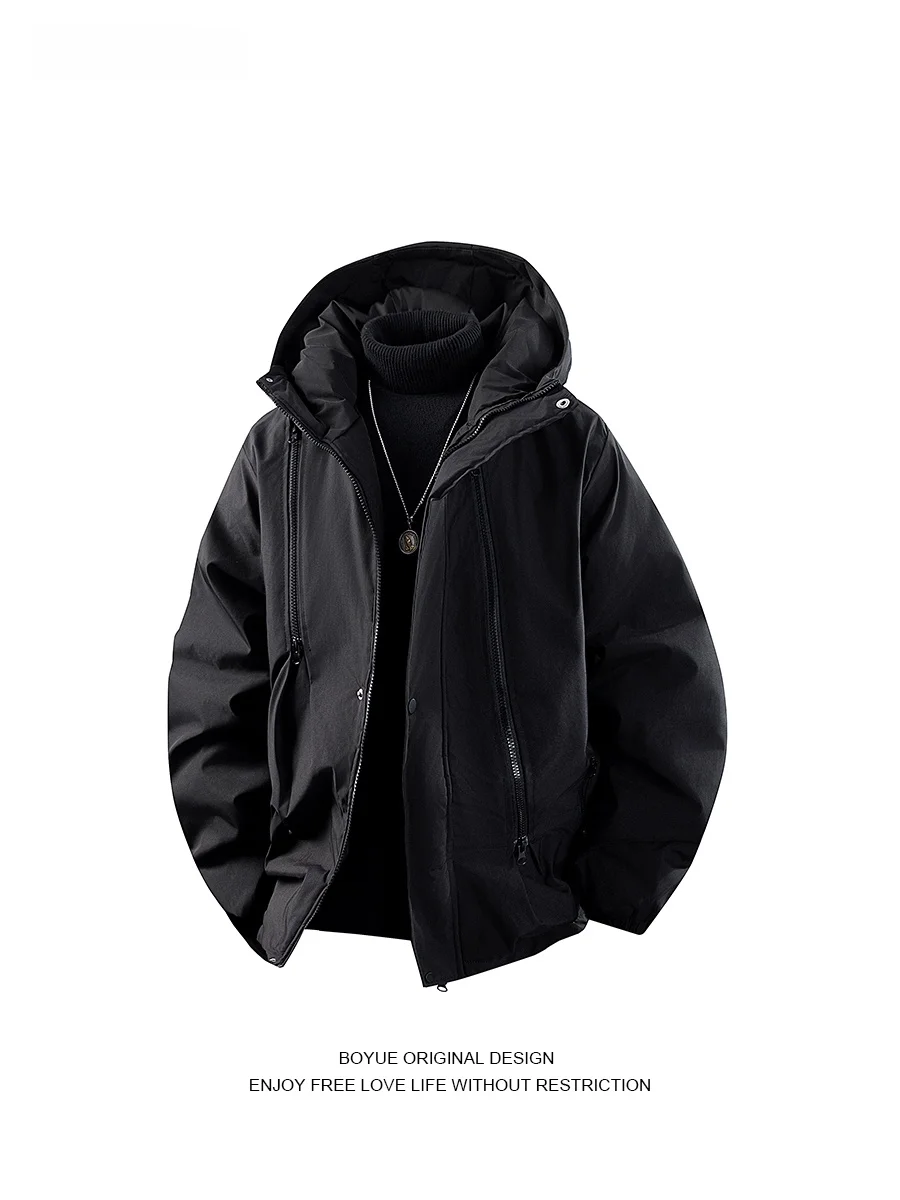 Boyue American Functional Outdoor Jaet Hooded ex Cotton Coat Large Size Street Sle Casual Faion Polyester Fiber
Boyue American Functional Outdoor Jaet Hooded ex Cotton Coat Large Size Street Sle Casual Faion Polyester Fiber