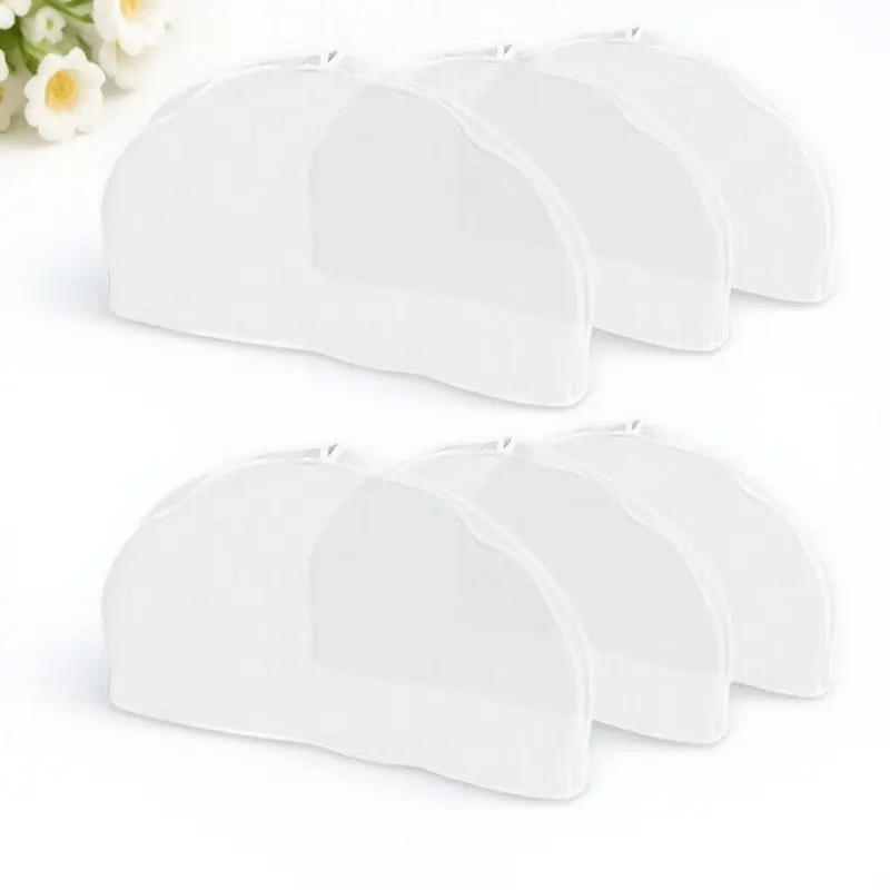 6Pcs Translucent Clothes Shoulder Covers Dust Proof Wrinkle Free Garment Storage Bags for Hanging Clothes in Closet Wardrobe
6Pcs Translucent Clothes Shoulder Covers Dust Proof Wrinkle Free Garment Storage Bags for Hanging Clothes in Closet Wardrobe