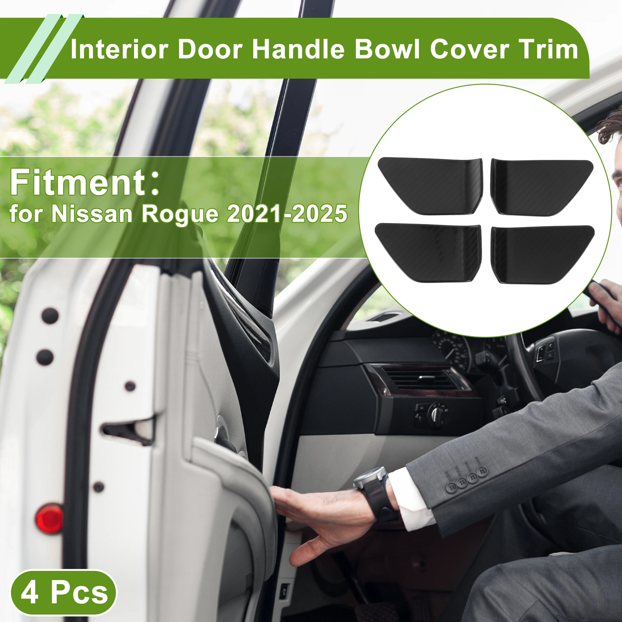 UXCELL внутренняя дверная ручка, накладка чаши для Nissan Rogue 21-25, черное углеродное волокно
UXCELL внутренняя дверная ручка, накладка чаши для Nissan Rogue 21-25, черное углеродное волокно