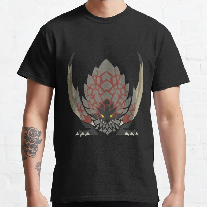 Bazelgeuse 80s Cute Anime Video game Monster hunter world MHW Hunting Club Graphic T Shirts for men large size Adult S-6XL tops
Bazelgeuse 80s Cute Anime Video game Monster hunter world MHW Hunting Club Graphic T Shirts for men large size Adult S-6XL tops