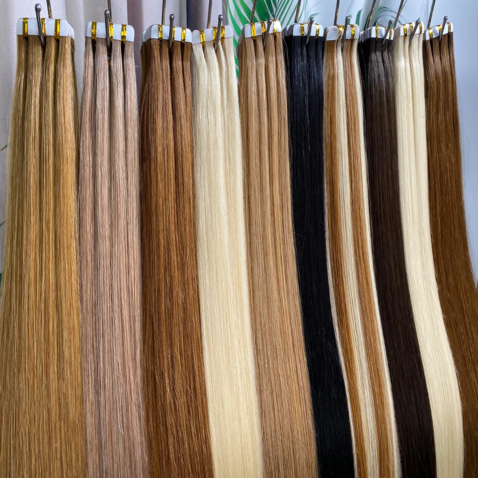 Bone Straight Seamless Skin Weft for Women Tape in Hair Extensions 100% Real Natural Human Hair Brazilian Remy Hair 40PCs 30Inch
Bone Straight Seamless Skin Weft for Women Tape in Hair Extensions 100% Real Natural Human Hair Brazilian Remy Hair 40PCs 30Inch