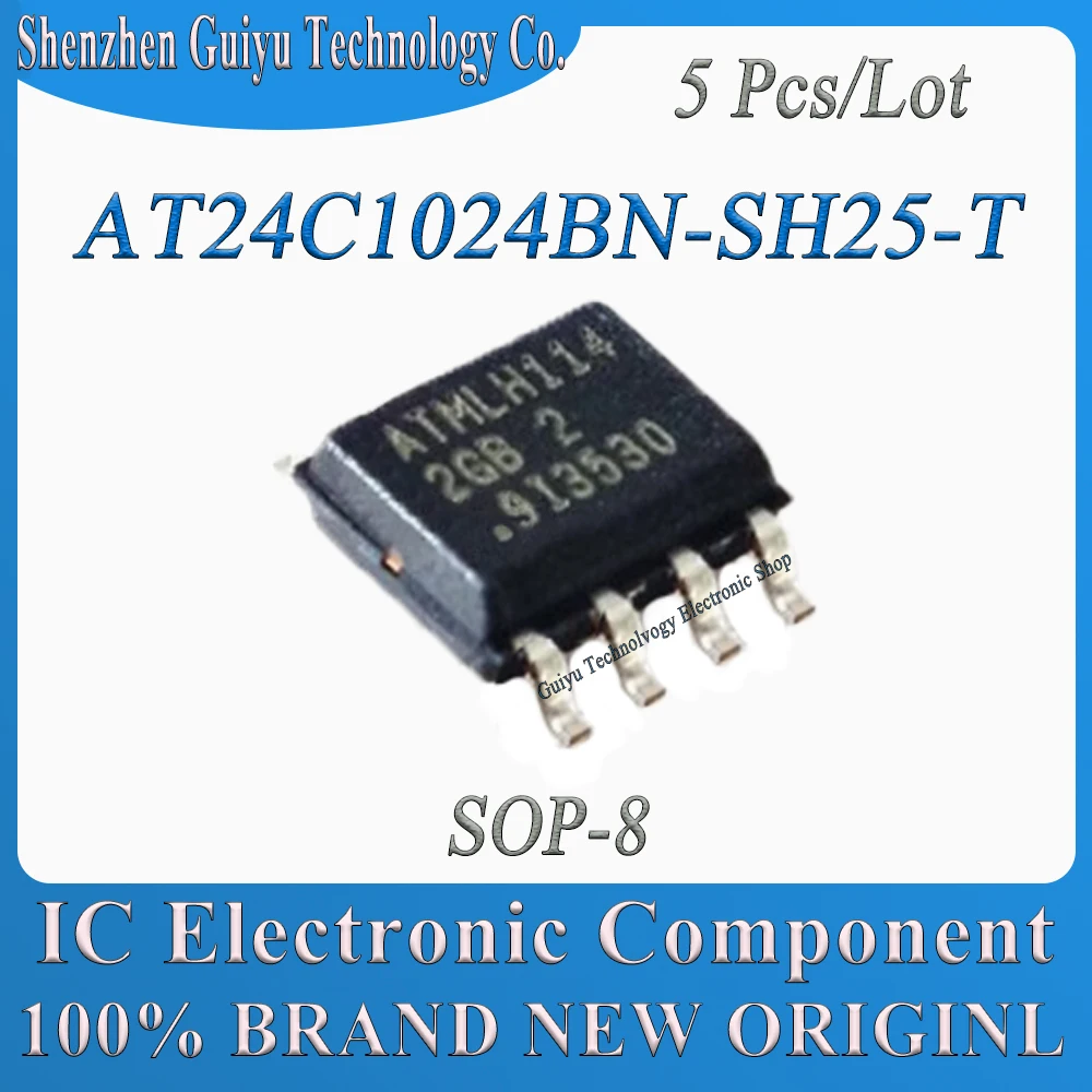 5 Pcs/Lot AT24C1024BN-SH25-T AT24C1024BN-SH25 AT24C1024BN-SH AT24C1024BN AT24C1024 AT24 AT 2GB SOP-8 IC Chip
5 Pcs/Lot AT24C1024BN-SH25-T AT24C1024BN-SH25 AT24C1024BN-SH AT24C1024BN AT24C1024 AT24 AT 2GB SOP-8 IC Chip