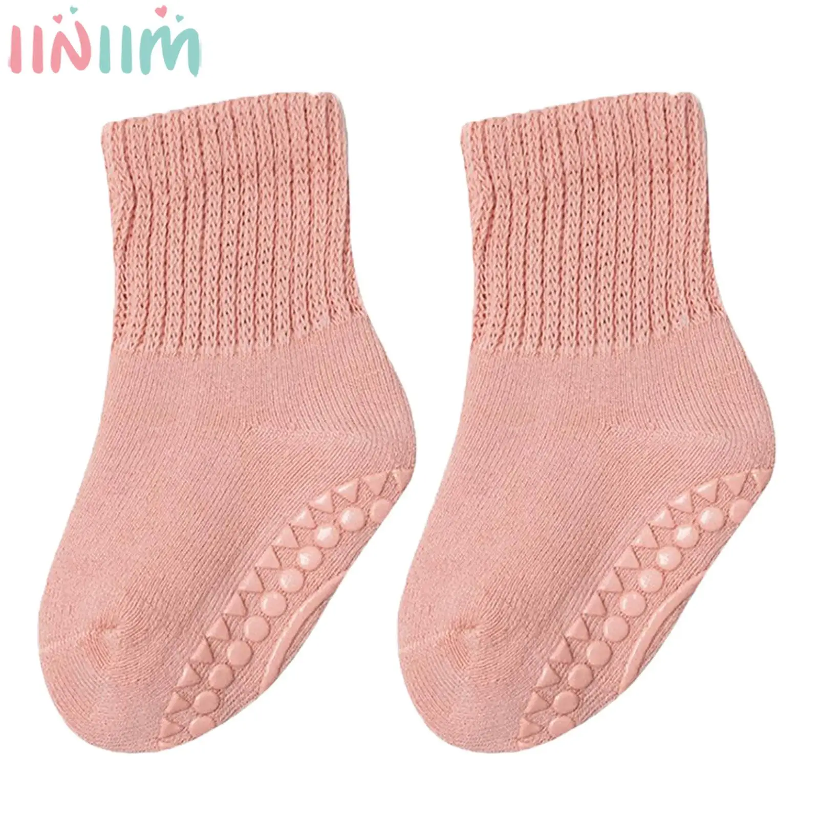 Baby Soft Cotton Socks Fall Winter Thick Warm Stretchy Breathable Knitted Non Slip Socks with Grips for Infant Walking Slipping
Baby Soft Cotton Socks Fall Winter Thick Warm Stretchy Breathable Knitted Non Slip Socks with Grips for Infant Walking Slipping