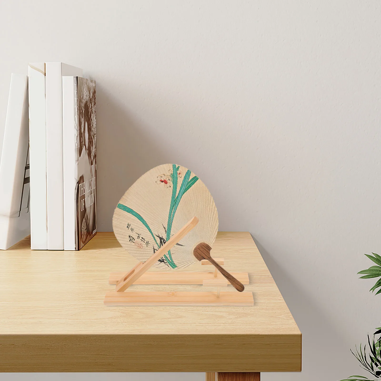 2 Pcs Folding Stand Wooden Frame Hand Fan Holder Decorative Rack Compact Design Home Decor Foldable Base
2 Pcs Folding Stand Wooden Frame Hand Fan Holder Decorative Rack Compact Design Home Decor Foldable Base
