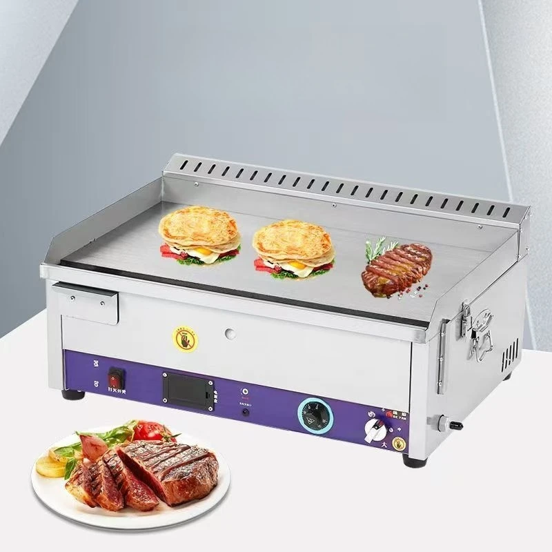 Прямоугольная сковорода, сверхмощная кухонная плита, плоский гамбургер, барбекю, стейк-гриль
Прямоугольная сковорода, сверхмощная кухонная плита, плоский гамбургер, барбекю, стейк-гриль