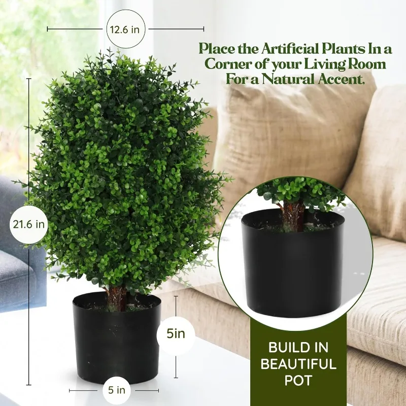 Artificial Topiaries Cedar Tree, Realistic Faux Topiary, 21.6 Inch Height, Perfect for Outdoor Decoration, Low Maintenance,
Artificial Topiaries Cedar Tree, Realistic Faux Topiary, 21.6 Inch Height, Perfect for Outdoor Decoration, Low Maintenance,