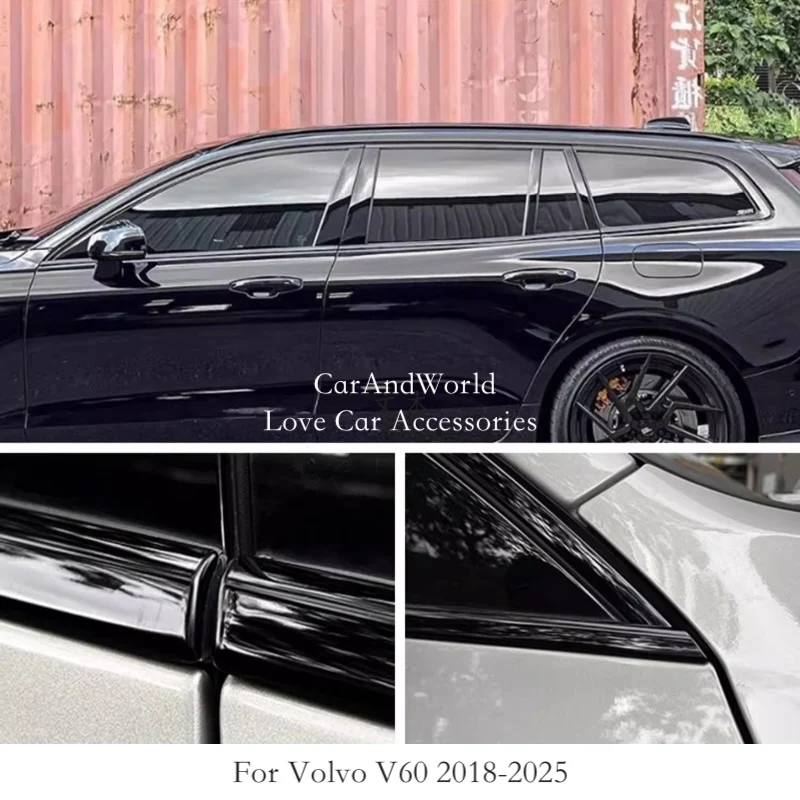 Stainless Steel Car Center Grille Net Pillar Full Window Column Trims Strips Cover For Volvo V60 2018-2025 Exterior Accessories
Stainless Steel Car Center Grille Net Pillar Full Window Column Trims Strips Cover For Volvo V60 2018-2025 Exterior Accessories