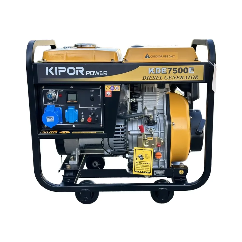 KIPOR POWER 5KW 110/220V KP186FA Three-Phase Single-Phase Portable Di-esel Generator
KIPOR POWER 5KW 110/220V KP186FA Three-Phase Single-Phase Portable Di-esel Generator