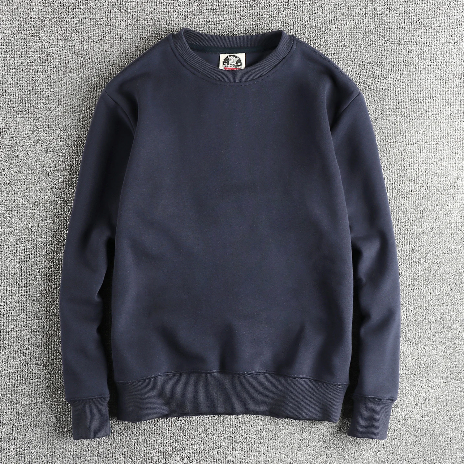 High Gramage Fleece American Pure Color round Neck Sweatshirt Men's Autumn Winter Versatile Youth Dense Fleece Hooded Top
High Gramage Fleece American Pure Color round Neck Sweatshirt Men's Autumn Winter Versatile Youth Dense Fleece Hooded Top