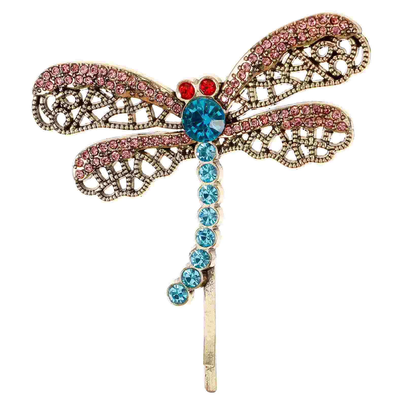 Hair Clip Barrettes Butterfly Hairpin Dragonfly Rhinestone Metal Rhinestones Accessory Girl Miss
Hair Clip Barrettes Butterfly Hairpin Dragonfly Rhinestone Metal Rhinestones Accessory Girl Miss