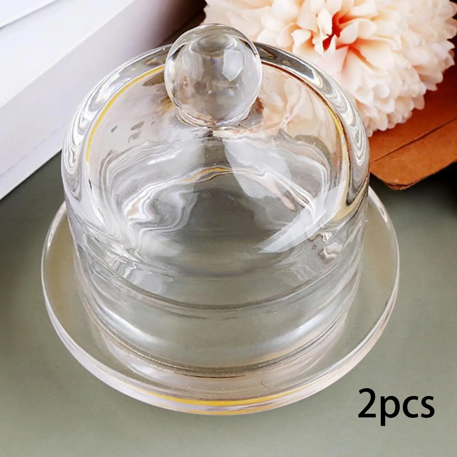 Butter Keeper Glass Dish with Lid Compact Storage Container Easy Grip Handle Jelly Dessert Holder for Fridge Kitchen Countertop
Butter Keeper Glass Dish with Lid Compact Storage Container Easy Grip Handle Jelly Dessert Holder for Fridge Kitchen Countertop