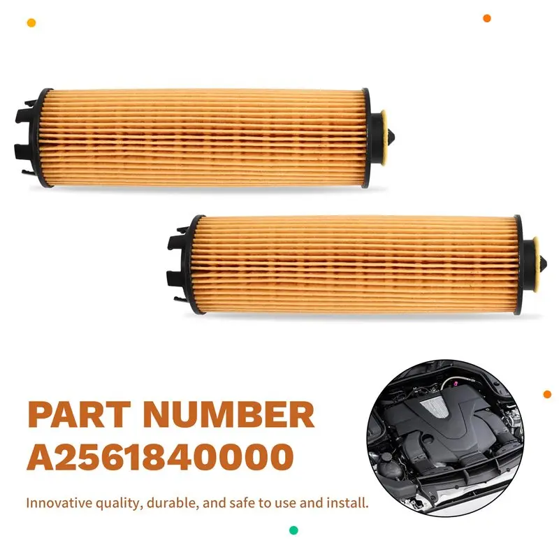 A20K-For Benz Car Oil Filter A2561840000 5PCS Fits W177 W247 W205 W213 W222 A180 B200 C300d E300de S320 GLA/B/C/E/S EQ SPRINTER
A20K-For Benz Car Oil Filter A2561840000 5PCS Fits W177 W247 W205 W213 W222 A180 B200 C300d E300de S320 GLA/B/C/E/S EQ SPRINTER