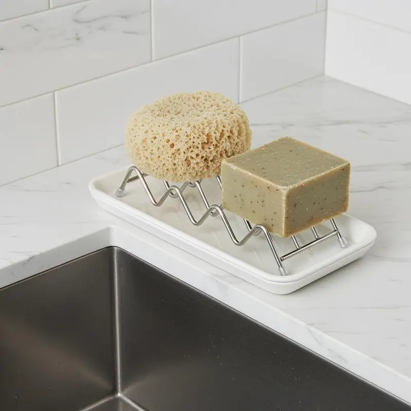 Organize Your Bathroom with a Stainless Steel Soap Rack and Built-In Drain Tray
Organize Your Bathroom with a Stainless Steel Soap Rack and Built-In Drain Tray