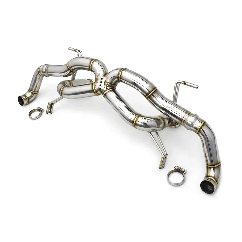 Section High flow Pipes Exhaust Pipes branch downpipe Exhaust Pipe with For AudiR8 R8 4.2 5.2 2017-2023
Section High flow Pipes Exhaust Pipes branch downpipe Exhaust Pipe with For AudiR8 R8 4.2 5.2 2017-2023