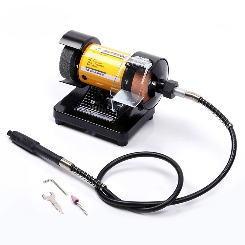 grinding and polishing engraving machine Desktop multifunctional miniature electric grinding wheel machine 110v/220v
grinding and polishing engraving machine Desktop multifunctional miniature electric grinding wheel machine 110v/220v