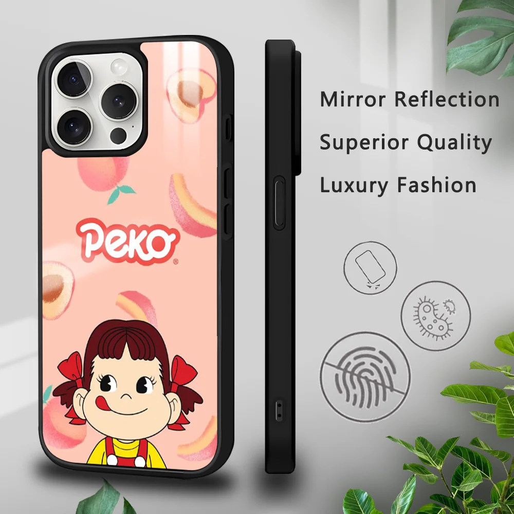 Fujiya Milky P-Peko-C-Chan Phone Case For iPhone 16 15 14 13 12 11 Pro Xs Max Mini Plus Celulares Hard Funda
Fujiya Milky P-Peko-C-Chan Phone Case For iPhone 16 15 14 13 12 11 Pro Xs Max Mini Plus Celulares Hard Funda