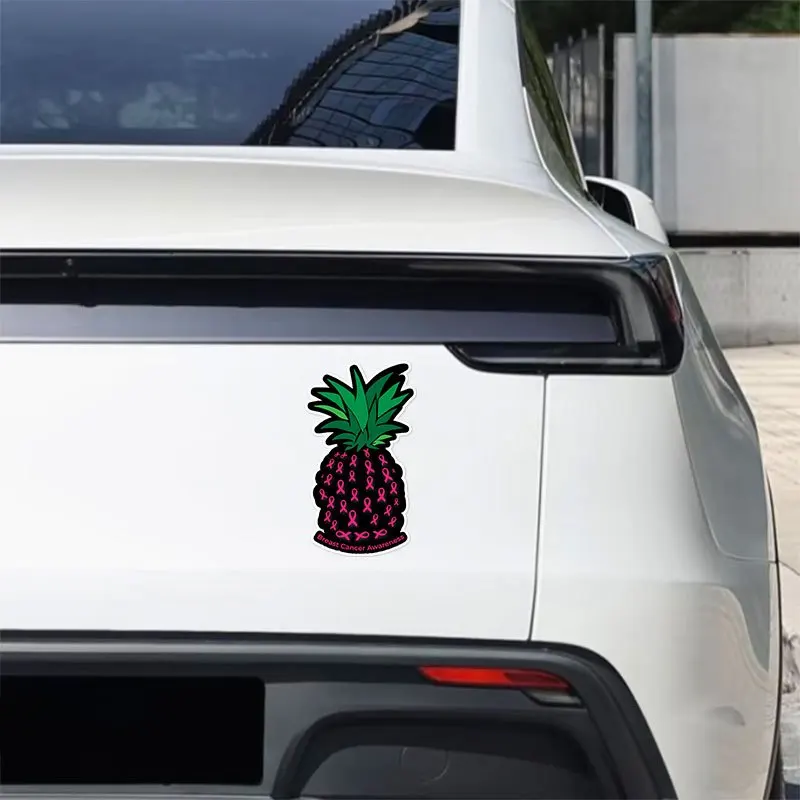 Waterproof Breast Cancer Awareness Decal for Motorcycle Car Helmet Decor 1pc Pink Ribbon Pineapple Vinyl Sticker
Waterproof Breast Cancer Awareness Decal for Motorcycle Car Helmet Decor 1pc Pink Ribbon Pineapple Vinyl Sticker