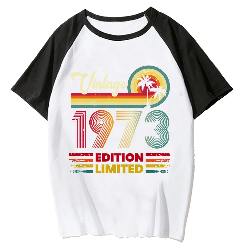 Born in 1973 t-shirts women harajuku streetwear manga top girl comic graphic 2000s clothes
Born in 1973 t-shirts women harajuku streetwear manga top girl comic graphic 2000s clothes
