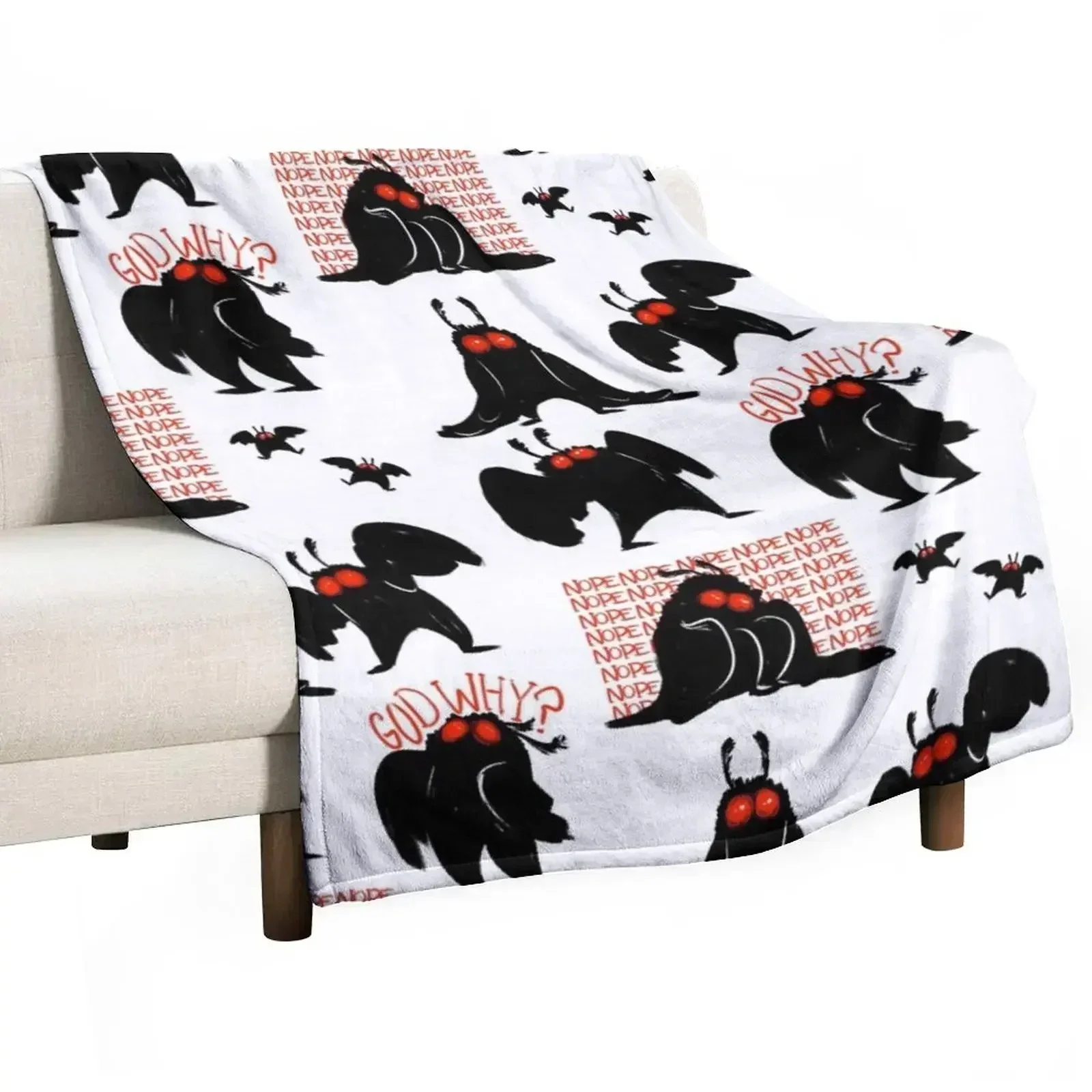 And It's Mothman! Throw Blanket Cozy Sofa Blanket for TV Watching Napping
And It's Mothman! Throw Blanket Cozy Sofa Blanket for TV Watching Napping