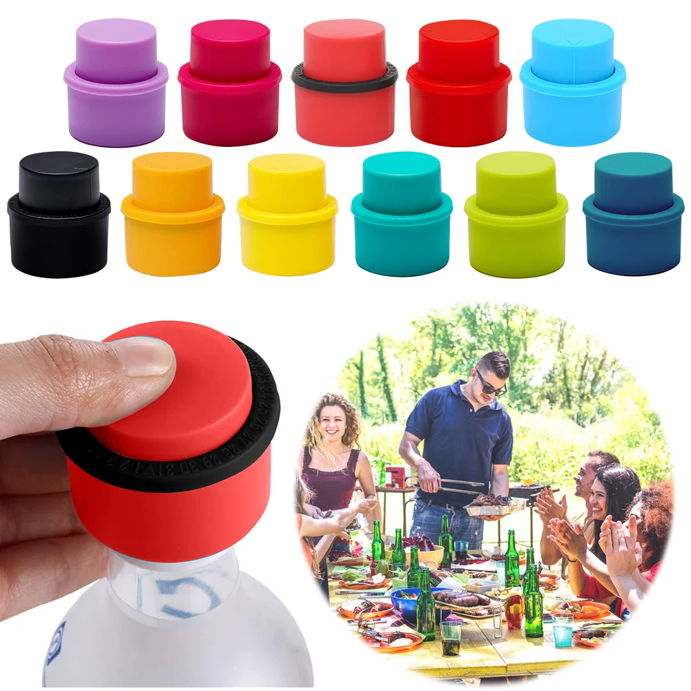 2Pcs Frizzy Drink Sealer Cap with Time Tracker Inflatable Airtight Soda Cap Multi-Function Soda Saver Pump Cover for Party
2Pcs Frizzy Drink Sealer Cap with Time Tracker Inflatable Airtight Soda Cap Multi-Function Soda Saver Pump Cover for Party