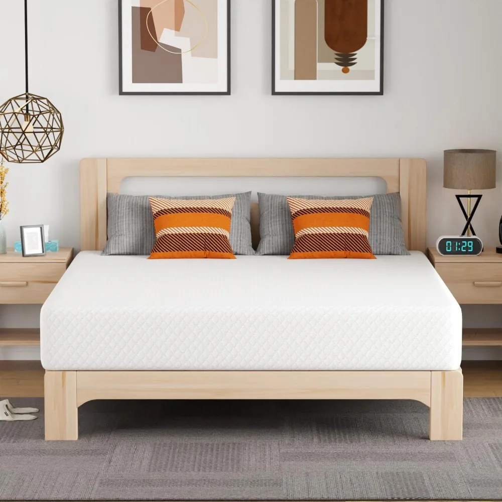 PayLessHere 12 Inch Gel Memory Foam Mattress/Bed-in-a-Box/Bed Mattress/Medium Firm Mattress with Removable Cover Fiberglass
PayLessHere 12 Inch Gel Memory Foam Mattress/Bed-in-a-Box/Bed Mattress/Medium Firm Mattress with Removable Cover Fiberglass