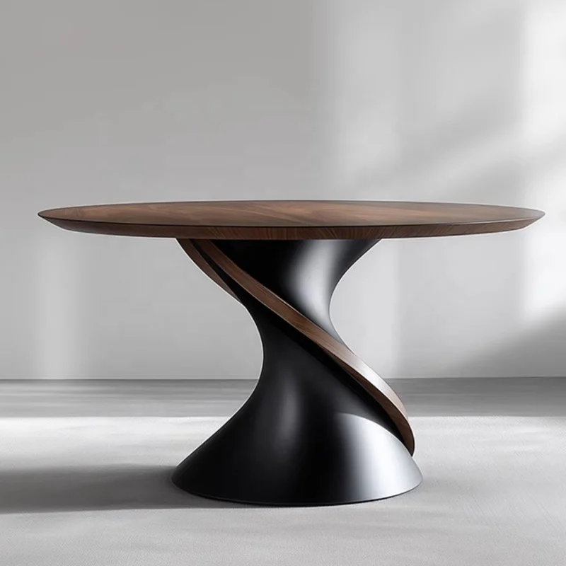 !@Italian Minimalist Solid Wood Dining Table High End Round Desk for Living Room Home Use Designer Creative Vintage Style Table
!@Italian Minimalist Solid Wood Dining Table High End Round Desk for Living Room Home Use Designer Creative Vintage Style Table