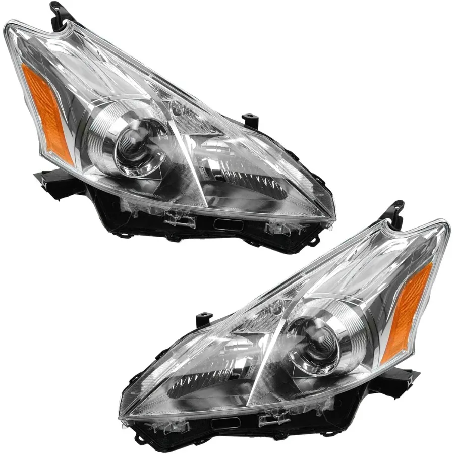 2 Piece Headlight Assembly Set for Driver and Passenger Side Compatible with 20122014 Prius V TO2518137 TO2519137 Enhanced Vis
2 Piece Headlight Assembly Set for Driver and Passenger Side Compatible with 20122014 Prius V TO2518137 TO2519137 Enhanced Vis